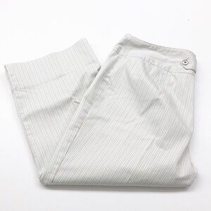 Hillard & Hanson pinstripe cropped pants